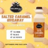 Sheldon Creek Dairy Giveaway: Win 1 of 12 Salted Caramel flavour prize packs