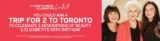The Shopping Channel Elizabeth Grant Celebration Contest: Win a trip for 2 to Toronto