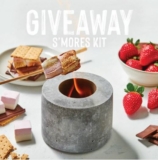 Sunset Giveaway: Win a custom S’mores kit and portable fireplace