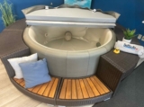 Win the ultimate backyard relaxation package valued at over $8000 including a Softub 220