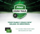 Sobeys Home Team NHL Contest 2021: Win $10,000 in gift cards and Weekly NHL Prizes