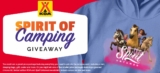 KOA Spirit of Camping Contest: Win a Family Camping Package valued at $1,377 and more at koa.com/spirit