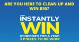 Sponge Towels Contest 2018: Win groceries for a year at winwithspongetowels.ca