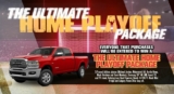 Courtesy Chrysler Contest: Win the ultimate home playoff package valued at over $5,000
