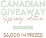 Canadian Giveaway Spring Edition 2021: Win $6,000 in prizes at give-away.ca