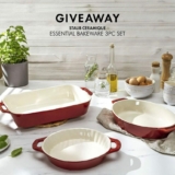 Zwilling Contest: Win a STAUB Ceramique 3pc Bakeware set valued at $255