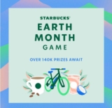 Starbucks Earth Month Game 2021: Win electric bike packages and more at starbucksearthmonthgame.ca
