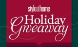 Style at Home Holiday Giveaway: Win 1 of 10 prizes