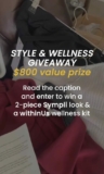 Sympli x withinUs Giveaway: Win an $800 prize pack including a two-piece Fall 2023 look + wellness kit