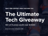 Techvibes Ultimate Tech Giveaway: Win 9 prizes worth over $3500