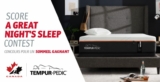 Hockey Canada and Tempur-Pedic Contest: Win a queen size Tempur-Pedic ProAdapt Mattress