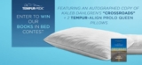 Tempur-Pedic Books in Bed Contest: Win 2 TEMPUR-Align ProLo Pillows and more