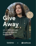 Boathouse Giveaway: Win a $500 Tentree Shopping Spree