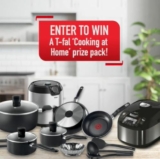 T-Fal Cooking at Home Contest: Win a $600 T-Fal prize pack