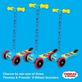 Win 1 of 3 Thomas The Tank 3-Wheel Scooters from Parent Life Network