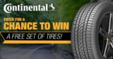 Continental Tire Canada Contest: Win a set of 4 tires