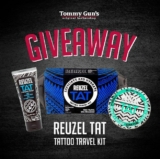 Tommy Gun’s Giveaway: Win 1 of 5 Reuzel TAT Line Tattoo Travel Kits