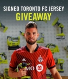 Win a signed jersey by Toronto FC players from RYOBI