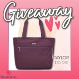 Beside-U Contest: Win a Taylor Crossbody Bag valued at $125