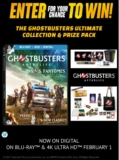 Tribute Contest: Win the Ultimate Ghostbusters Collection Prize Pack valued at over $150