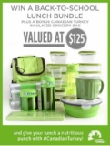 Canadian Turkey Contest: Win a back to school bundle valued at $125