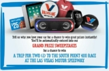 Valvoline Why I Love My Car Contest: Win instant prizes or a trip to the South Point 400 Race in Las Vegas at whyilovemycar.ca