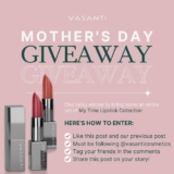 Vasanti Mother’s Day Giveaway: Win an Entire Set of the My Time Lipstick Collection