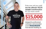 HGTV Velux Contest: Win a Velux Skylight Transformation worth $15,000 at www.hgtv.ca/velux