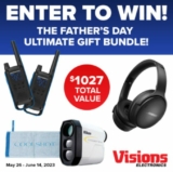 Win the Ultimate Father’s Day Gift Bundle valued at $1027 consisting of Bose Headphones and more