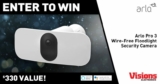 Visions Electronics Contest: Win an Arlo Pro 3 Floodlight Wireless Security Camera