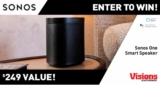 Visions Electronics Contest: Win a Sonos One Smart Speaker