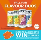 Vizzy Hard Seltzer Slippers Promotion: Enter your PIN and win Vizzy Fuzzy Slippers at vizzyhardseltzer.ca/SLIPPERS