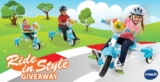 VTech Canada Ride in Style Giveaway: Win a VTech 4-in-1 Stroll & Grow TekTrike