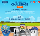 Burnbrae Farms Weekday Challenge Contest: Win prize packs worth up to $500