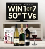 Mark Anthony Wine & Spirits Contest: Win 1 of 7 50″ TVs