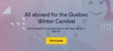 Via Rail Carnival Contest: Win a family trip to the Québec Winter Carnival in Business Class