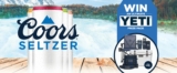 Coors Seltzer YETI Promotion: Enter your PIN and win 1 of 28 YETI prize packs at coorsseltzer.ca/Yeti