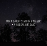 SAIL and Zec Contest: Win a 2-night stay for 4 in a wildlife conservation area + a $500 SAIL gift card